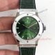 AAA Grade Replica Hublot Classic Fusion Green Dial Green Leather Strap Watch 42mm (8)_th.jpg